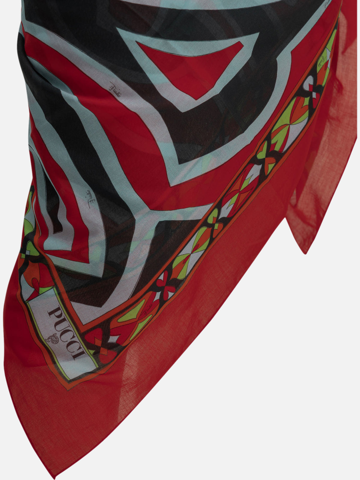 Pucci "Labyrinth" Pareo Multicolor

