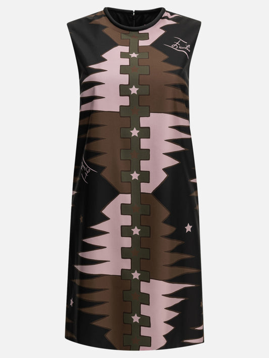 Pucci "Valdimontone" Short Dress Multicolor

