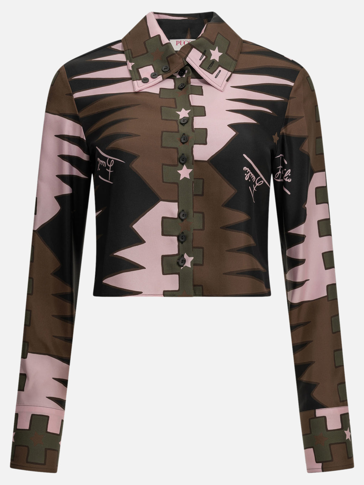 Pucci "Valdimontone" Casual Shirt Multicolor

