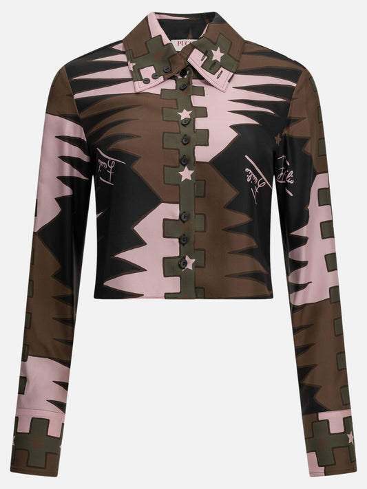 Pucci "Valdimontone" Casual Shirt Multicolor

