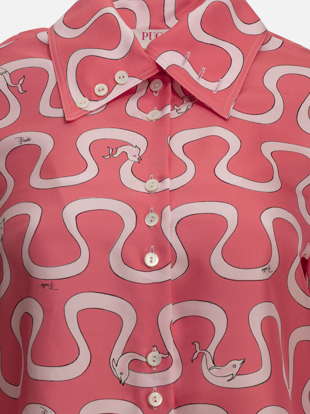 Pucci Casual silk shirt Pink - VIETTI
