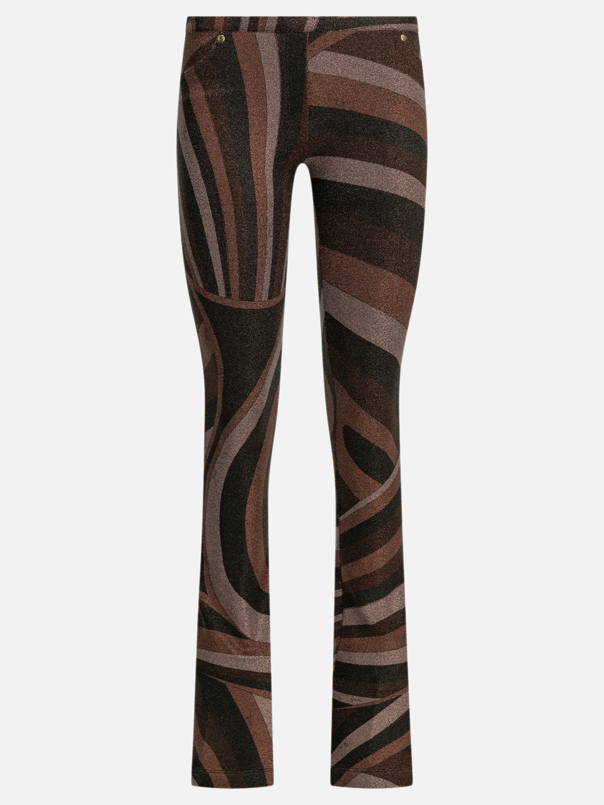 Pucci "Iride" Casual Pants Bordeaux - VIETTI