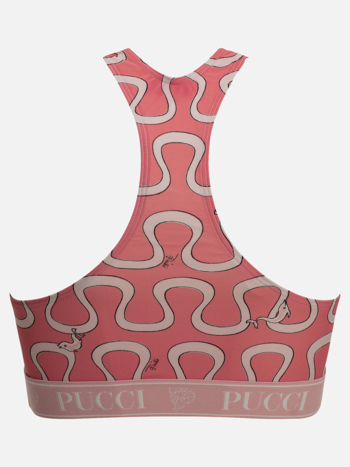 Pucci Sports Top Pink