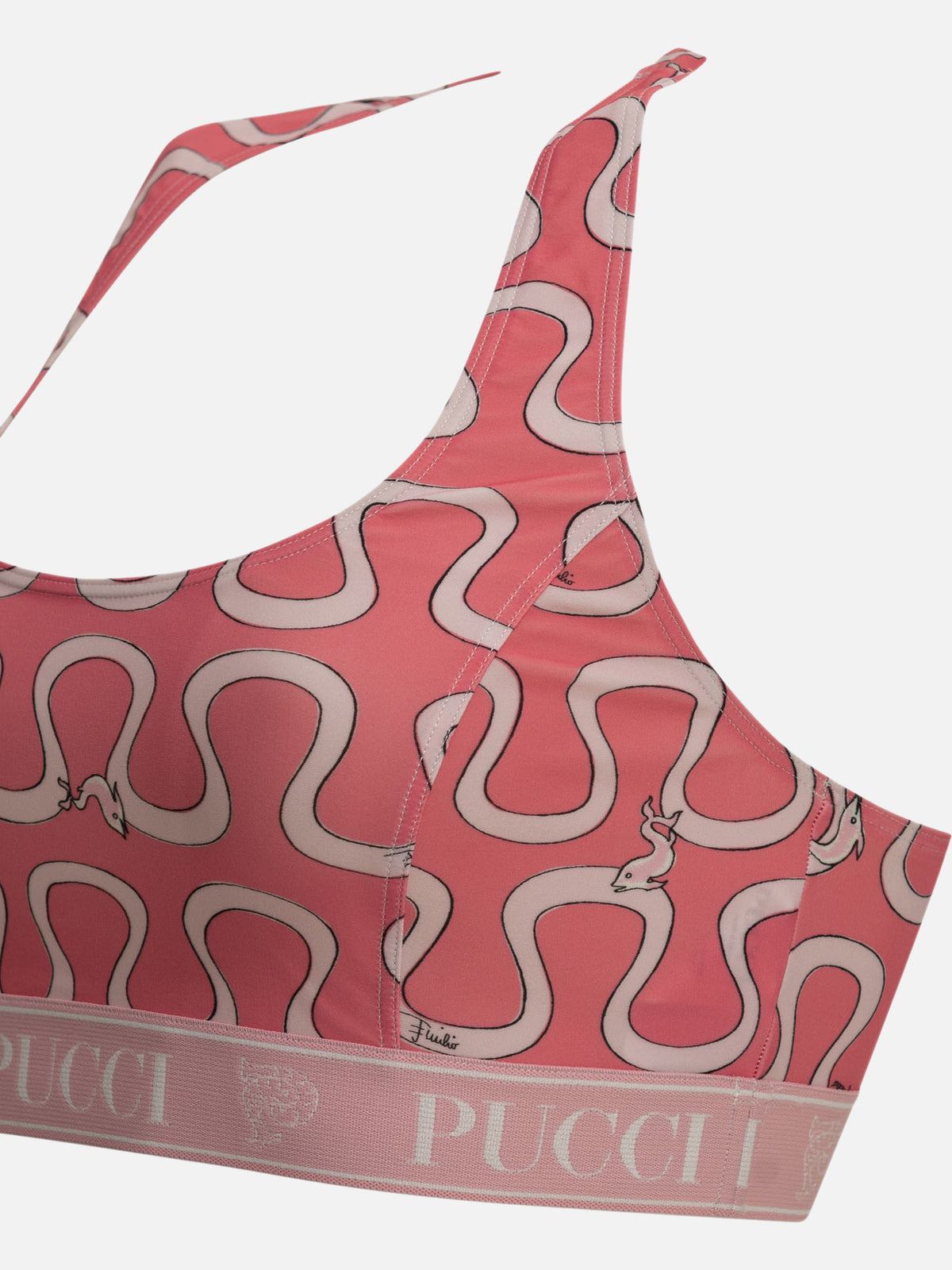 Pucci Sports Top Pink