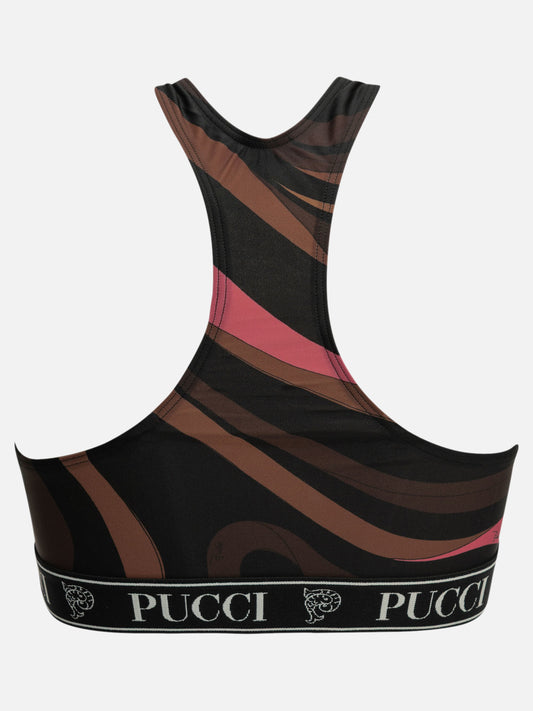 Pucci "Marmo" Sports Top Brown

