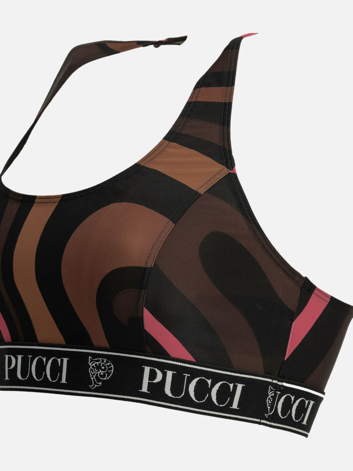 Pucci "Marmo" Sports Top Brown
