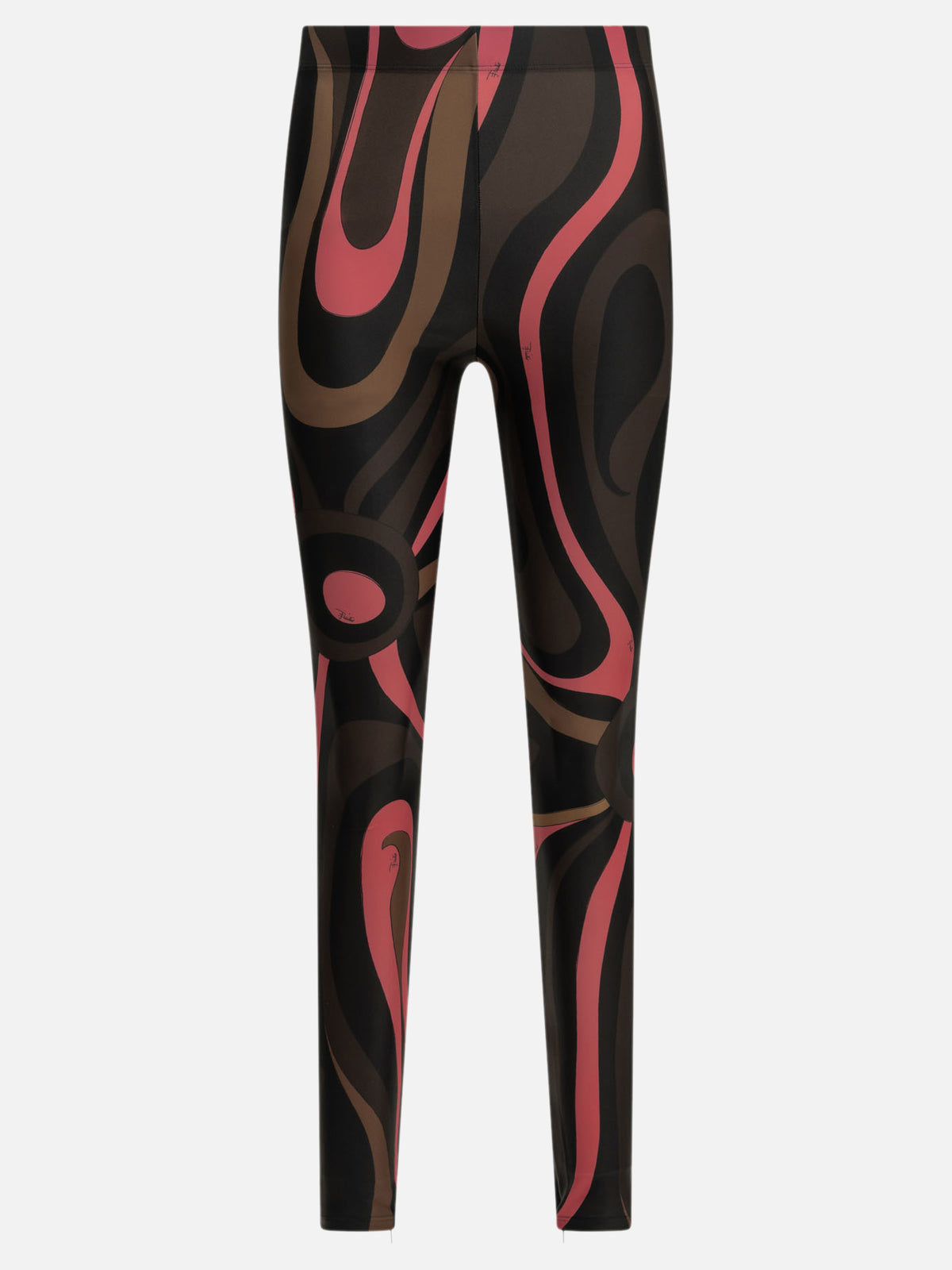 Pucci "Marmo" Leggings Brown