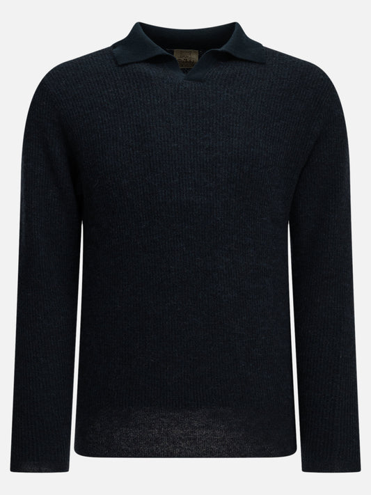 Rakkì "Old School" Polo Sweater Blue

