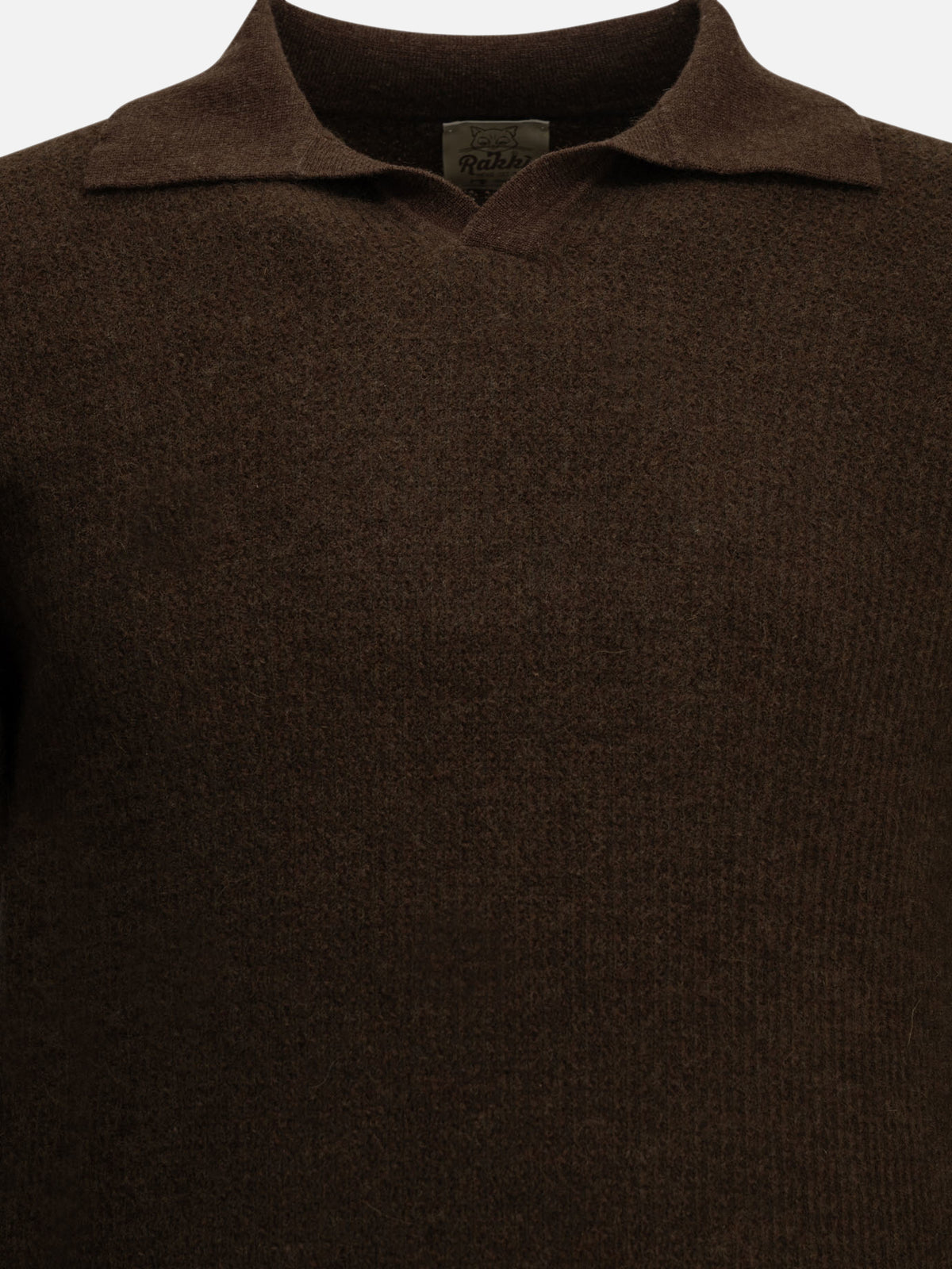 Rakkì "Old School" Polo Sweater Brown - VIETTI