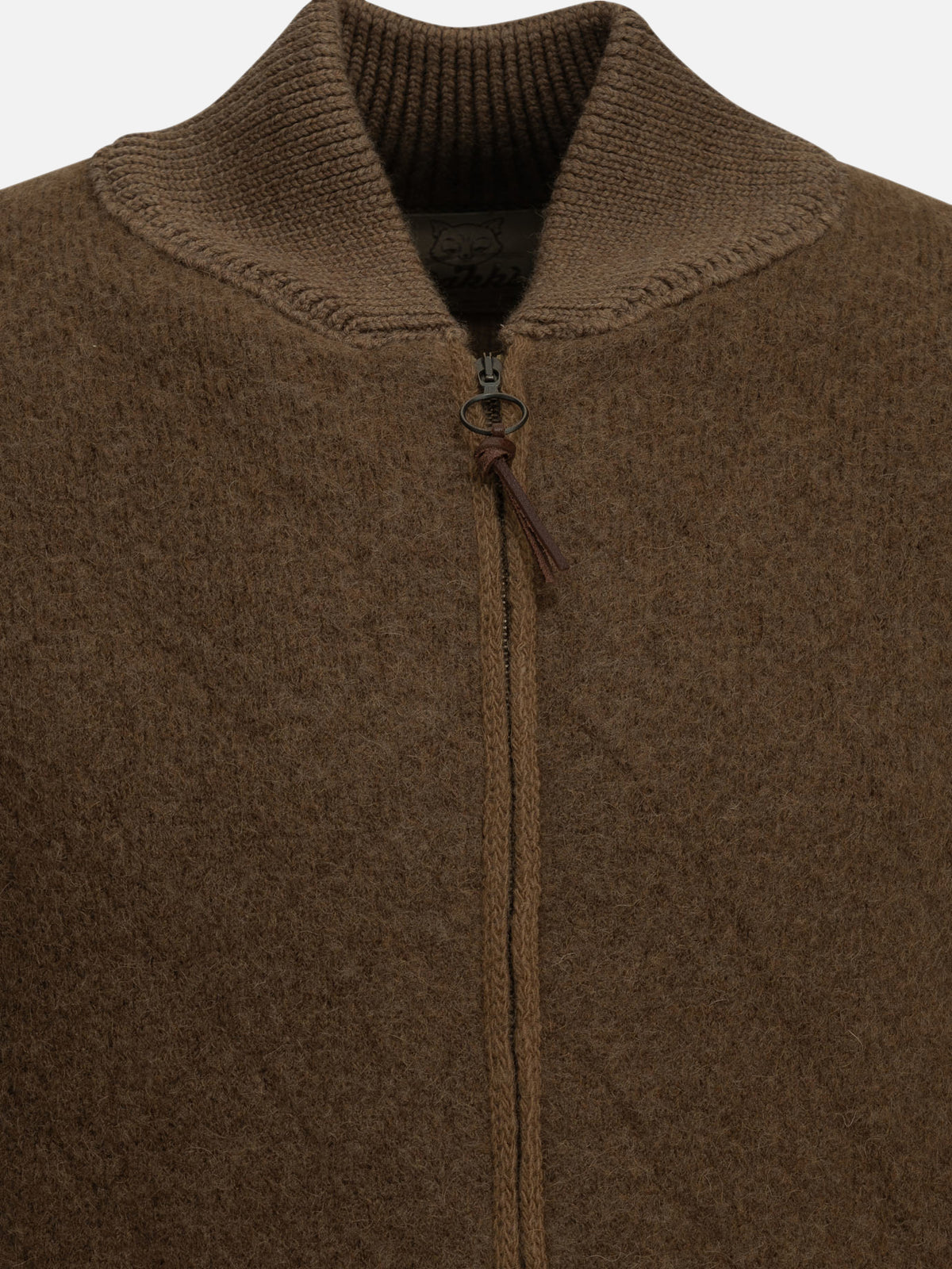 Rakkì Camel-colored bomber jacket Brown