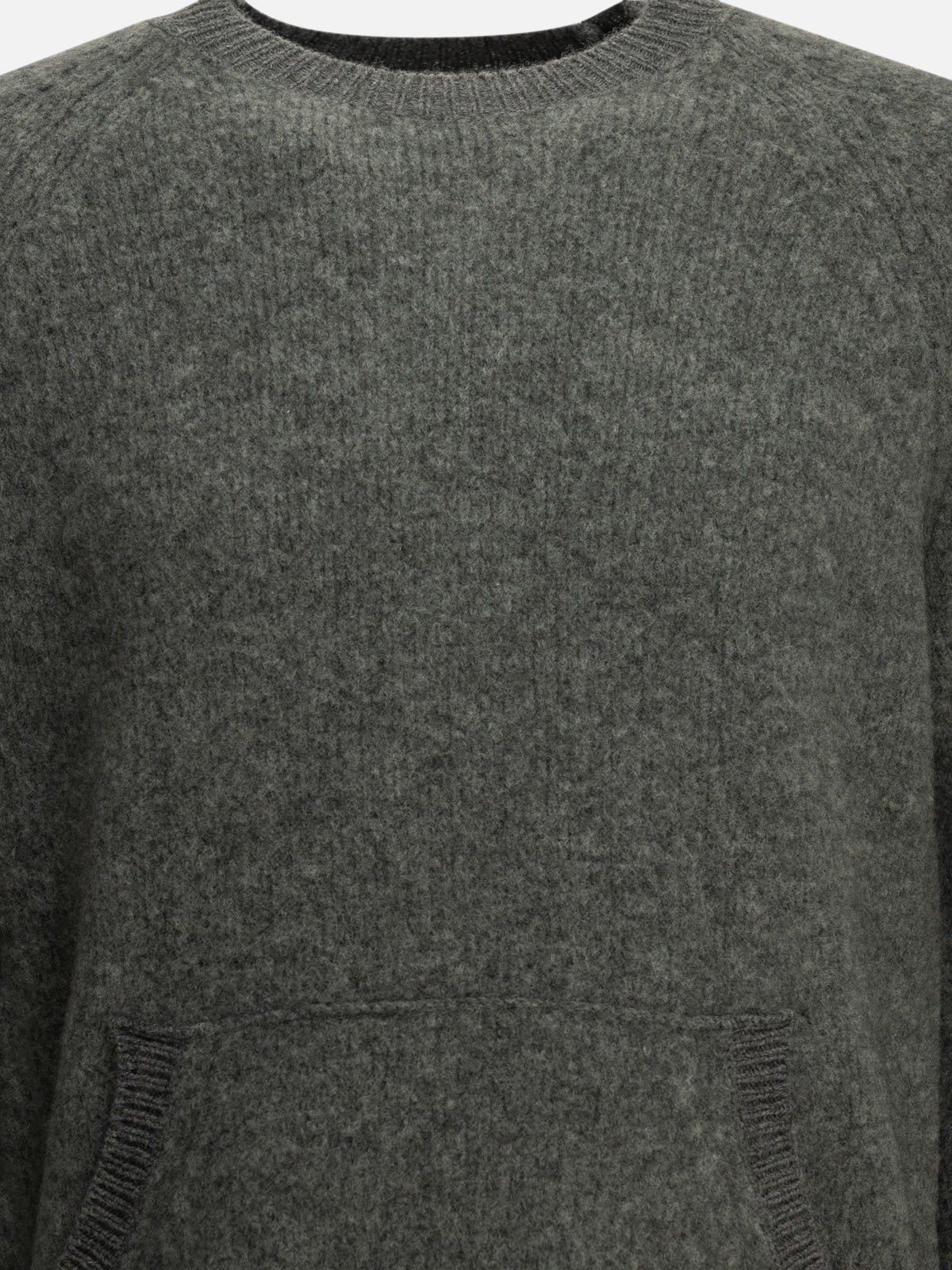 Rakkì "Virgil" Crew-Neck Sweater Grey - VIETTI