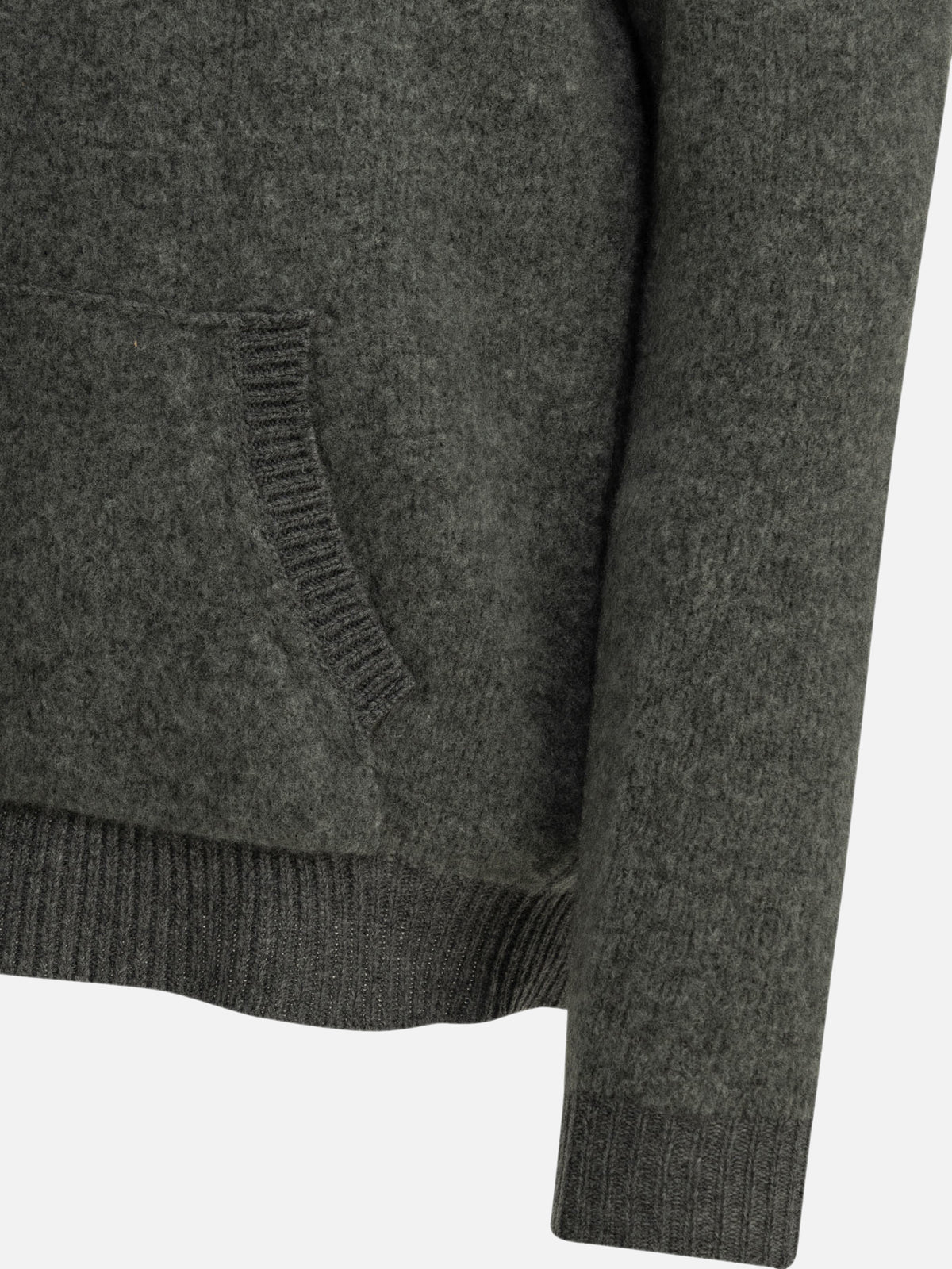 Rakkì "Virgil" Crew-Neck Sweater Grey - VIETTI