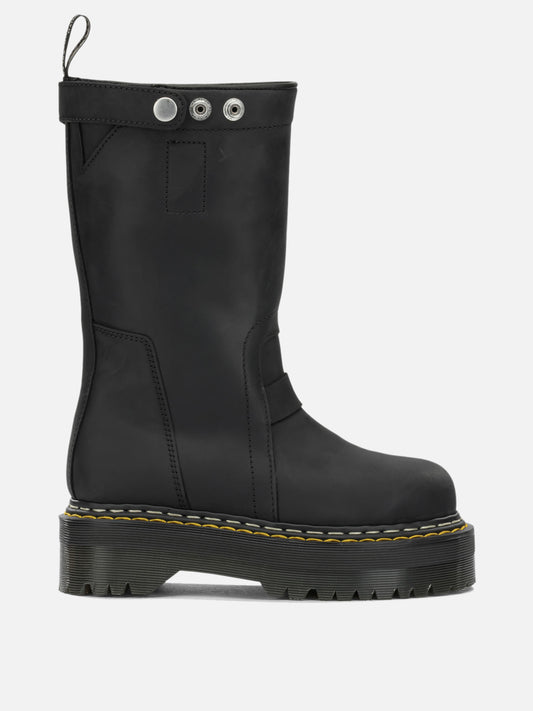 Rick Owens "Rick Owens x Dr. Martens - Quad Sole" Pull-On Ankle Boots Black

