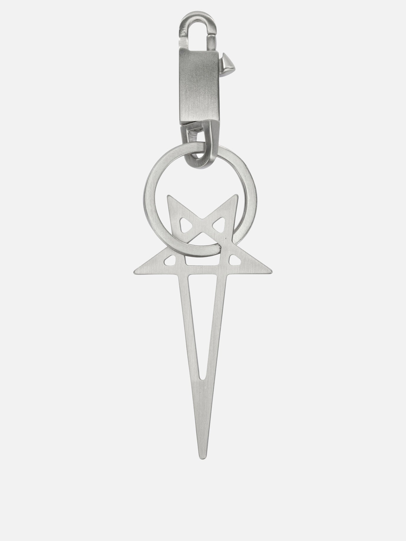 Portachiavi 100% brass - Other fabric: 100% iron  Argento - Rick Owens Donna | PDP | VIETTI Online Store | thumbnail