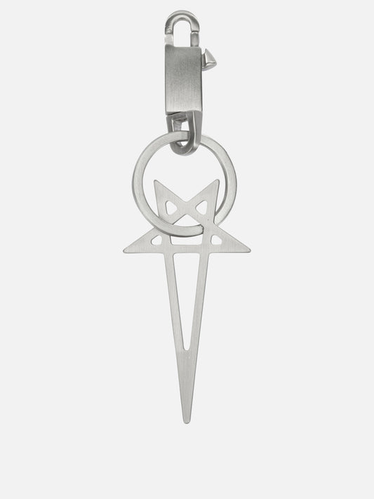 Keychains 100% brass - Other fabric: 100% iron  Silver - Rick Owens Women | PLP | VIETTI Online Store 
