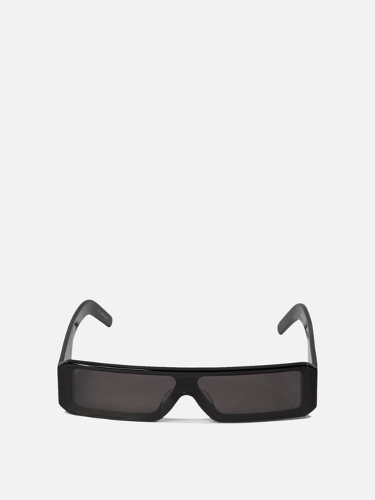 Montatura squadrata 100% acetate  Nero - Rick Owens Uomo | PDP | VIETTI Online Store 
