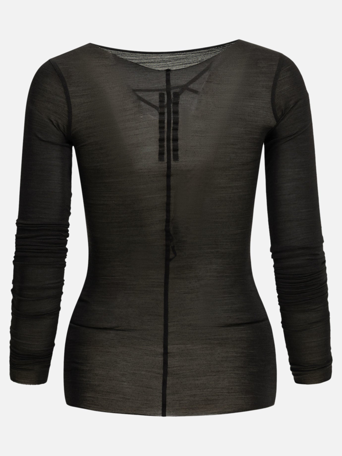 Rick Owens Cropped hoodie RP01F6239 Grey - Women | VIETTI Shop