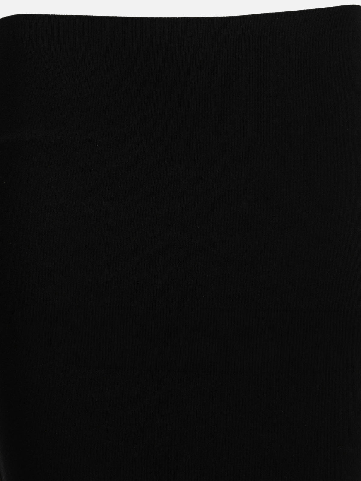 Rick Owens "Ankle" Long Skirt Black - VIETTI