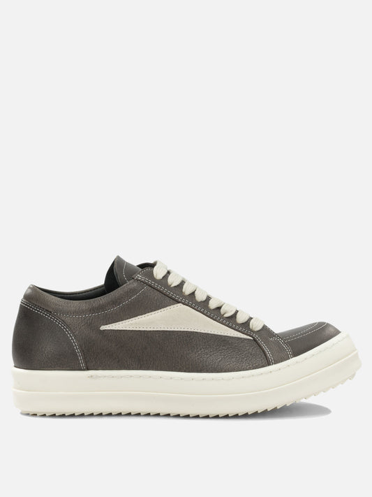 Rick Owens "Vintage Sneaks" Low-Top Sneakers Black

