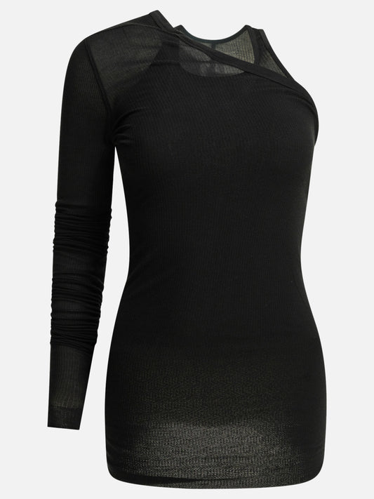 Tank tops Solid colour  Black - Rick Owens Women | PDP | VIETTI Online Store 
