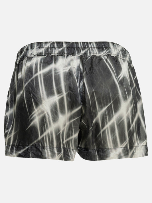 Drawstring shorts Graphics  Black - Rick Owens Women | PLP | VIETTI Online Store | 2
