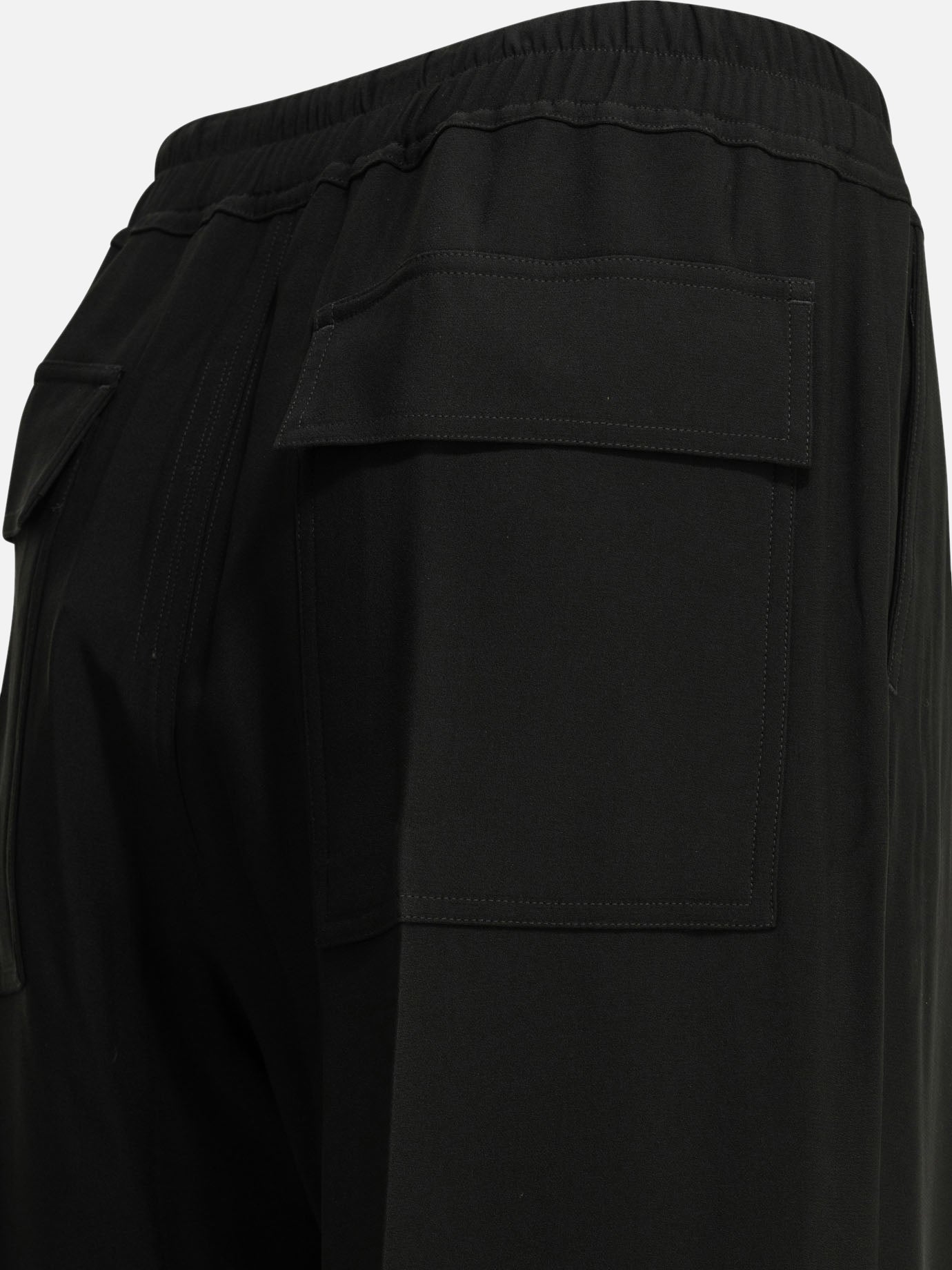 Cargo & parachute trousers Solid colour  Black - Rick Owens Women | PDP | VIETTI Online Store | thumbnail_4