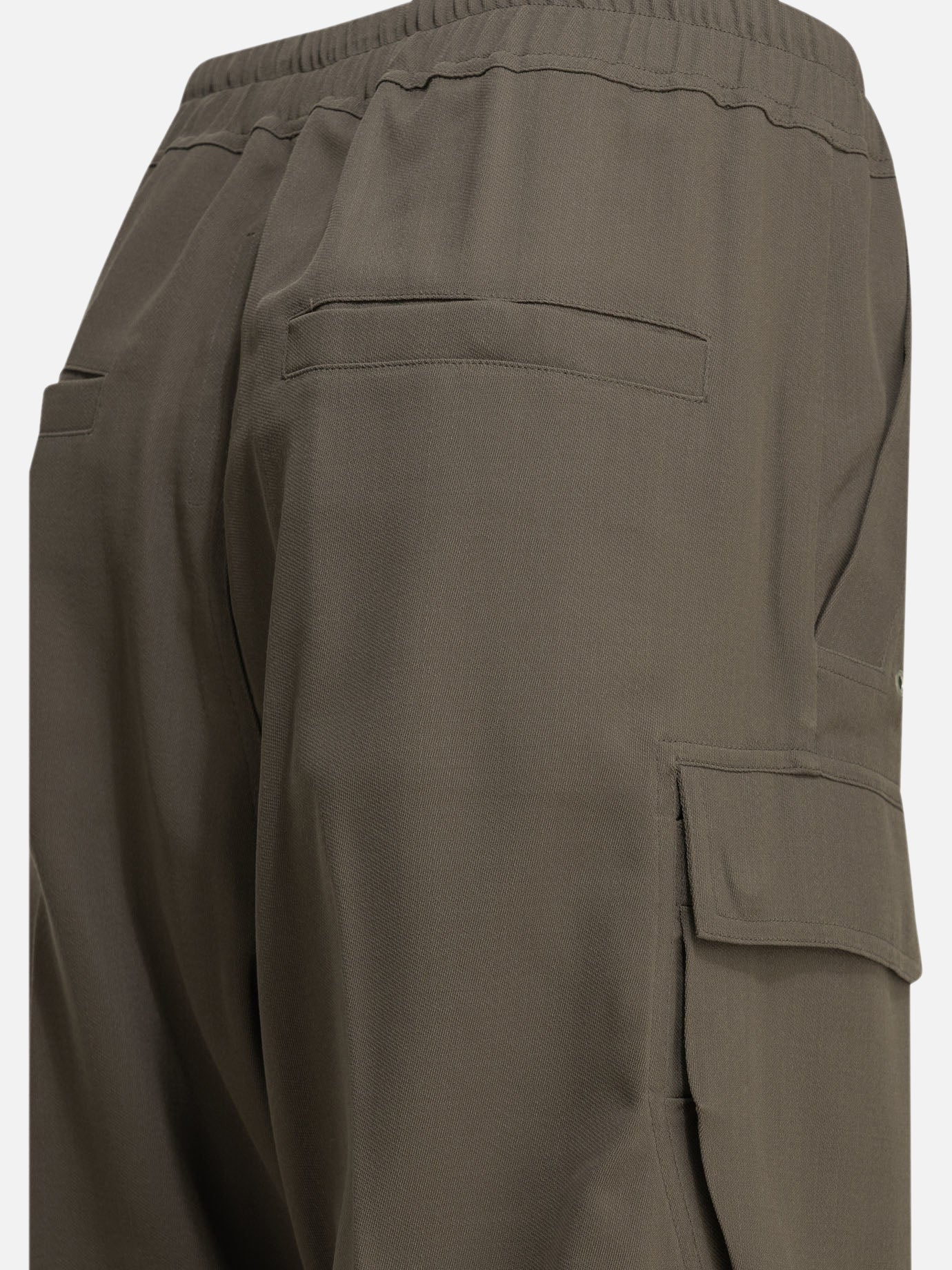 Cargo & parachute trousers Solid colour  Grey - Rick Owens Women | PDP | VIETTI Online Store | Zoom-Modal_6
