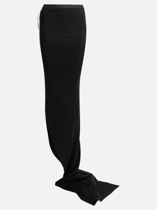 Long skirts Solid colour  Black - Rick Owens Women | PLP | VIETTI Online Store 
