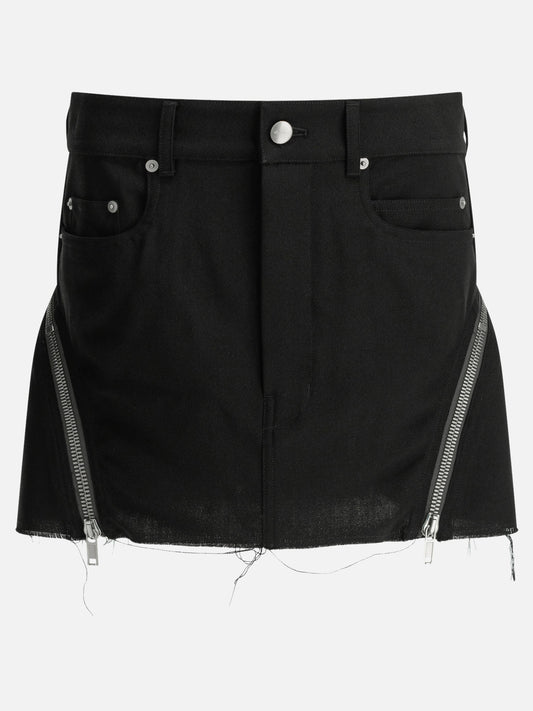 Miniskirts Solid colour  Black - Rick Owens Women | PLP | VIETTI Online Store 
