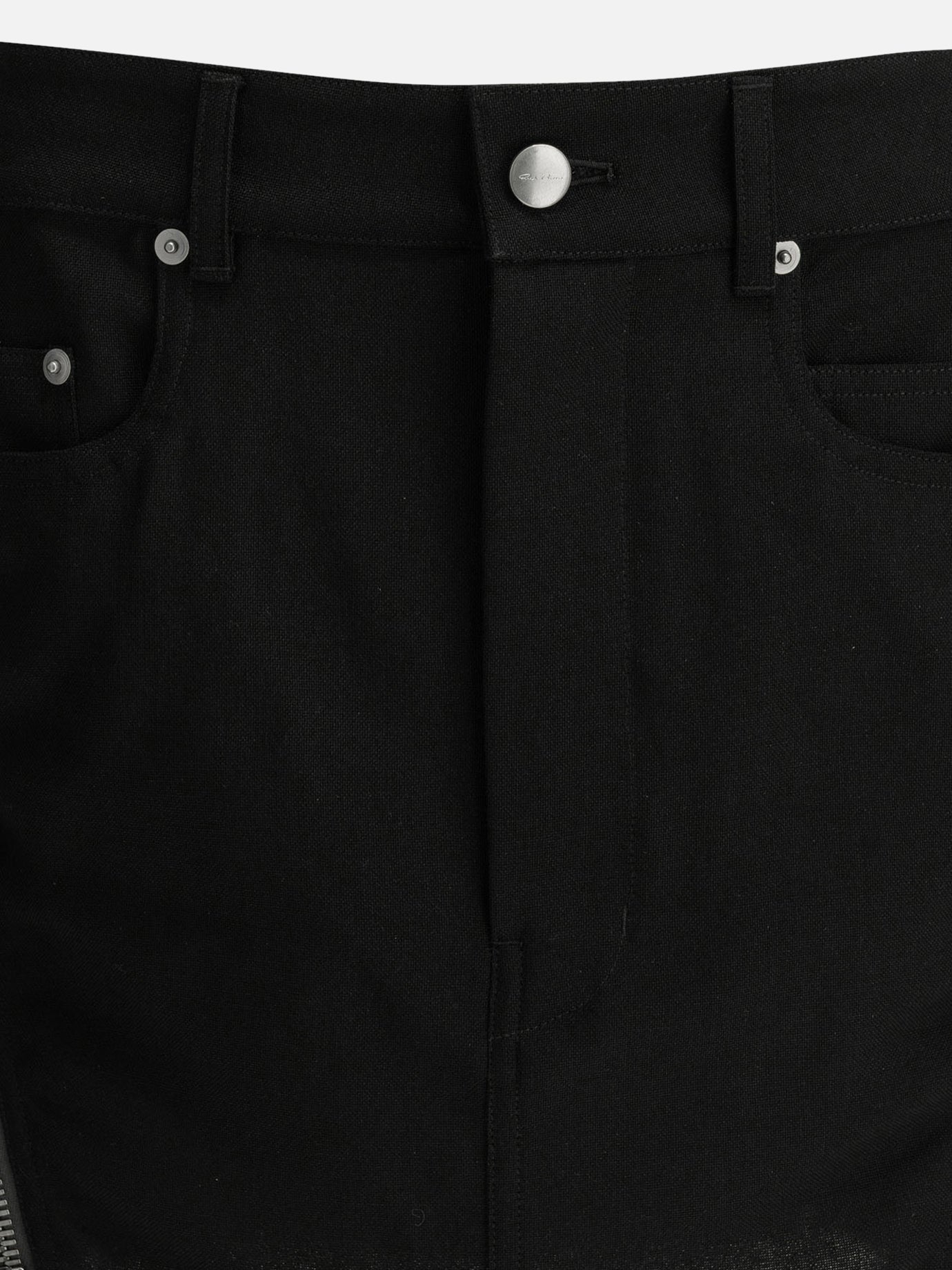 Miniskirts Solid colour  Black - Rick Owens Women | PDP | VIETTI Online Store | thumbnail_3