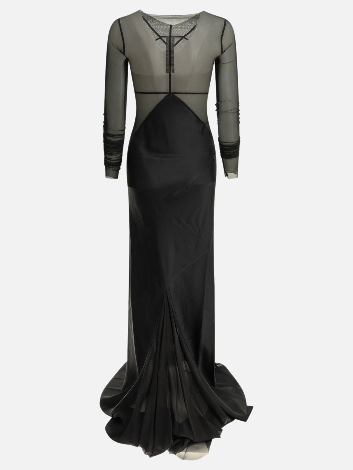 Rick Owens "Combo" Long Dress Black

