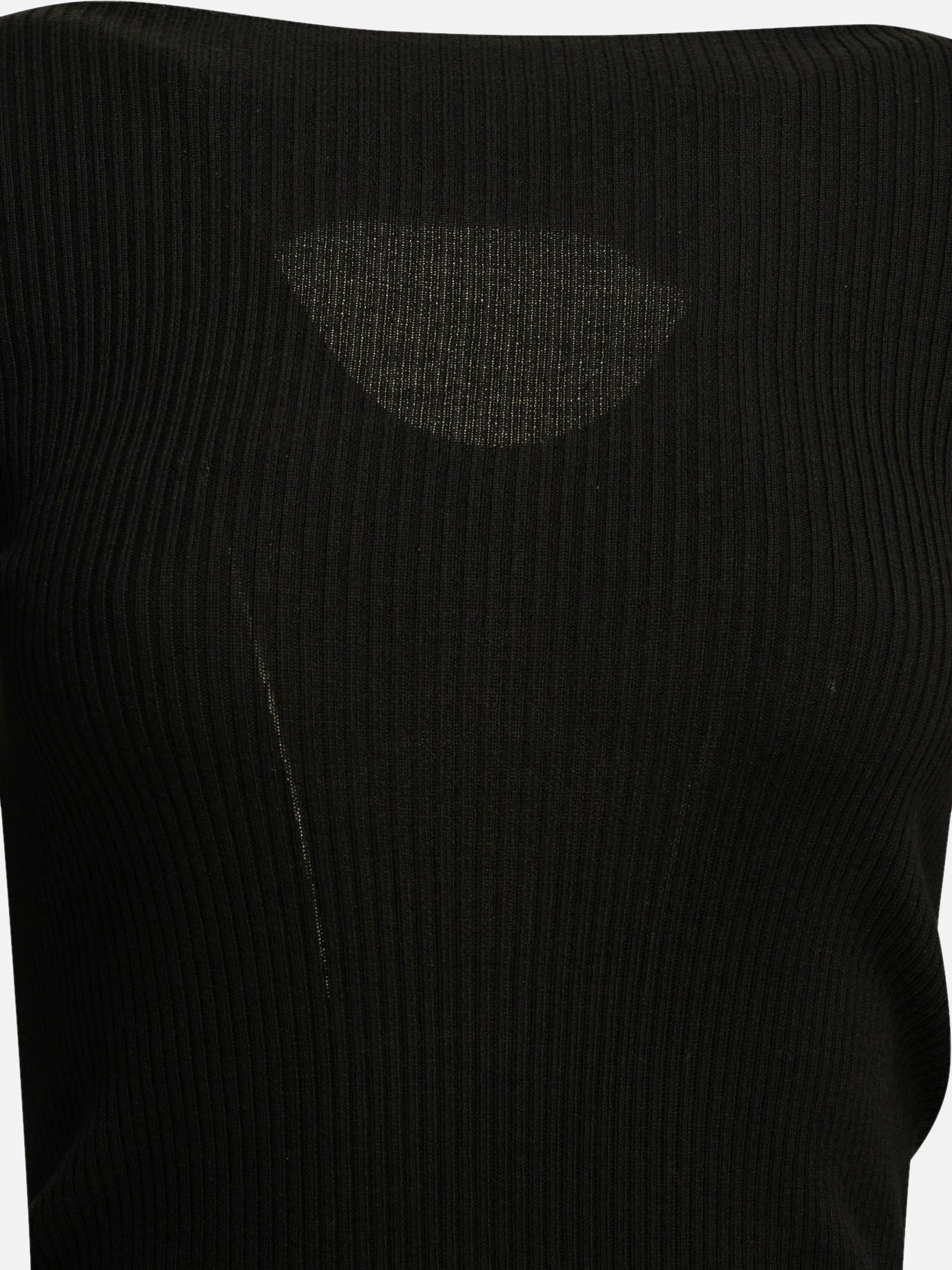 Boat neck sweaters Solid colour  Black - Rick Owens Women | PDP | VIETTI Online Store | thumbnail_3