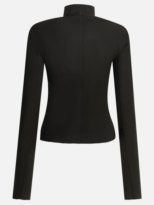 Full zip sweatshirts Solid colour  Black - Rick Owens Women | PLP | VIETTI Online Store | 2
