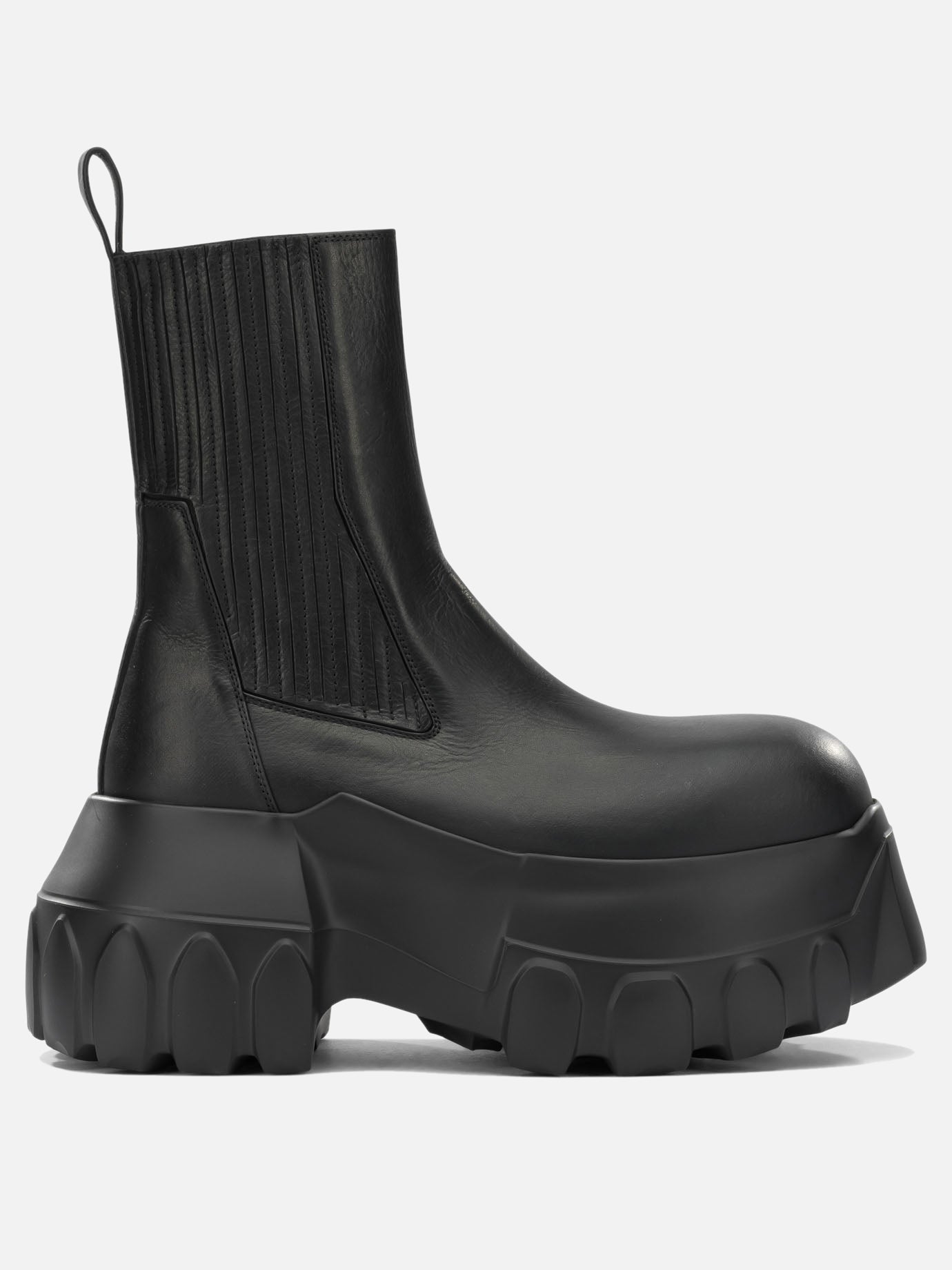 Stivaletti pull-on 100% calf leather - 100% eva  Nero - Rick Owens Donna | PDP | VIETTI Online Store | thumbnail