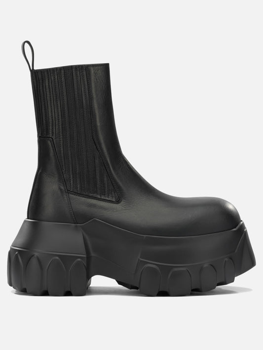 Stivaletti pull-on 100% calf leather - 100% eva  Nero - Rick Owens Donna | PDP | VIETTI Online Store 
