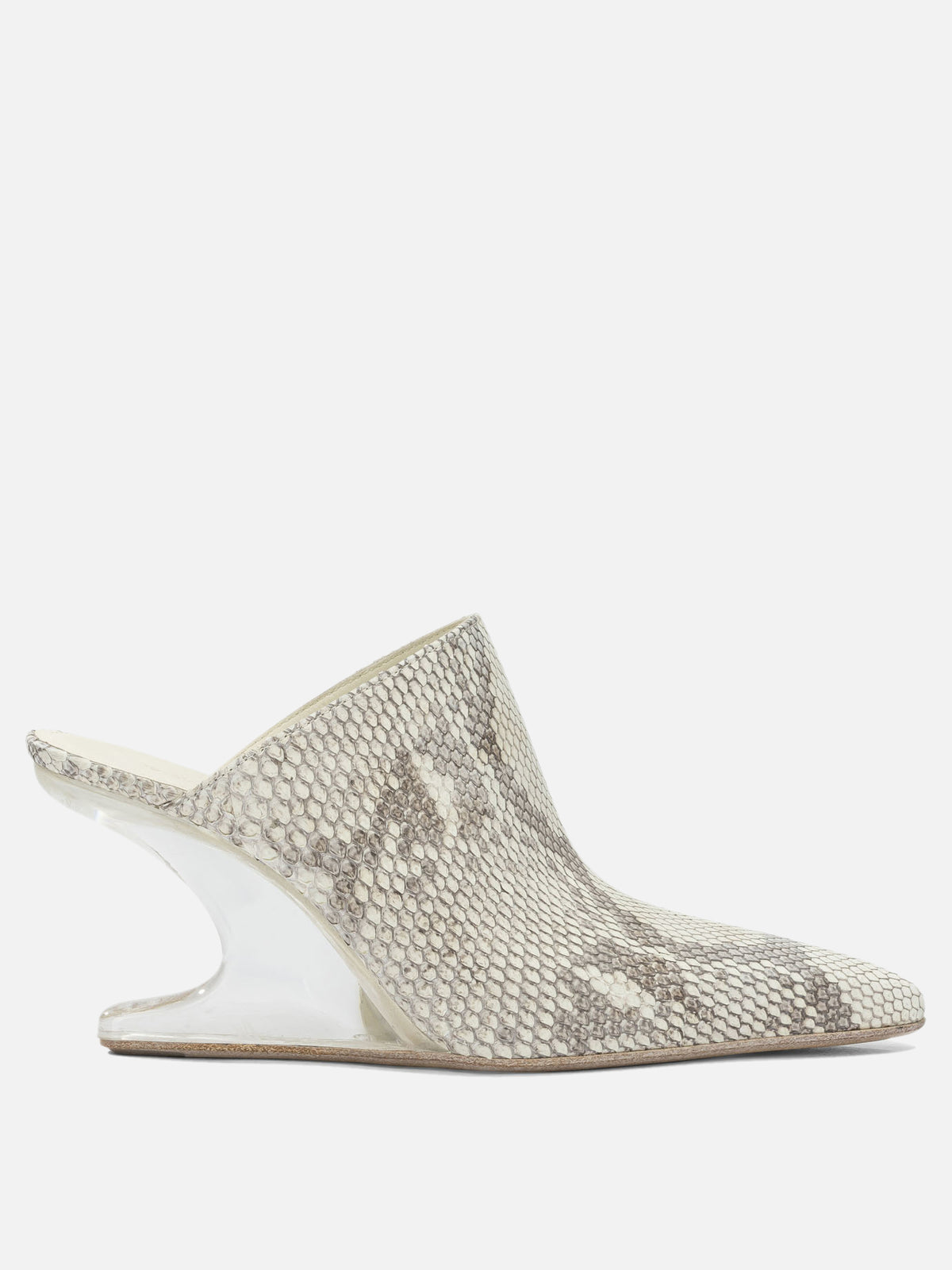 Rick Owens "Cantilever 8MM" Mules Beige - VIETTI