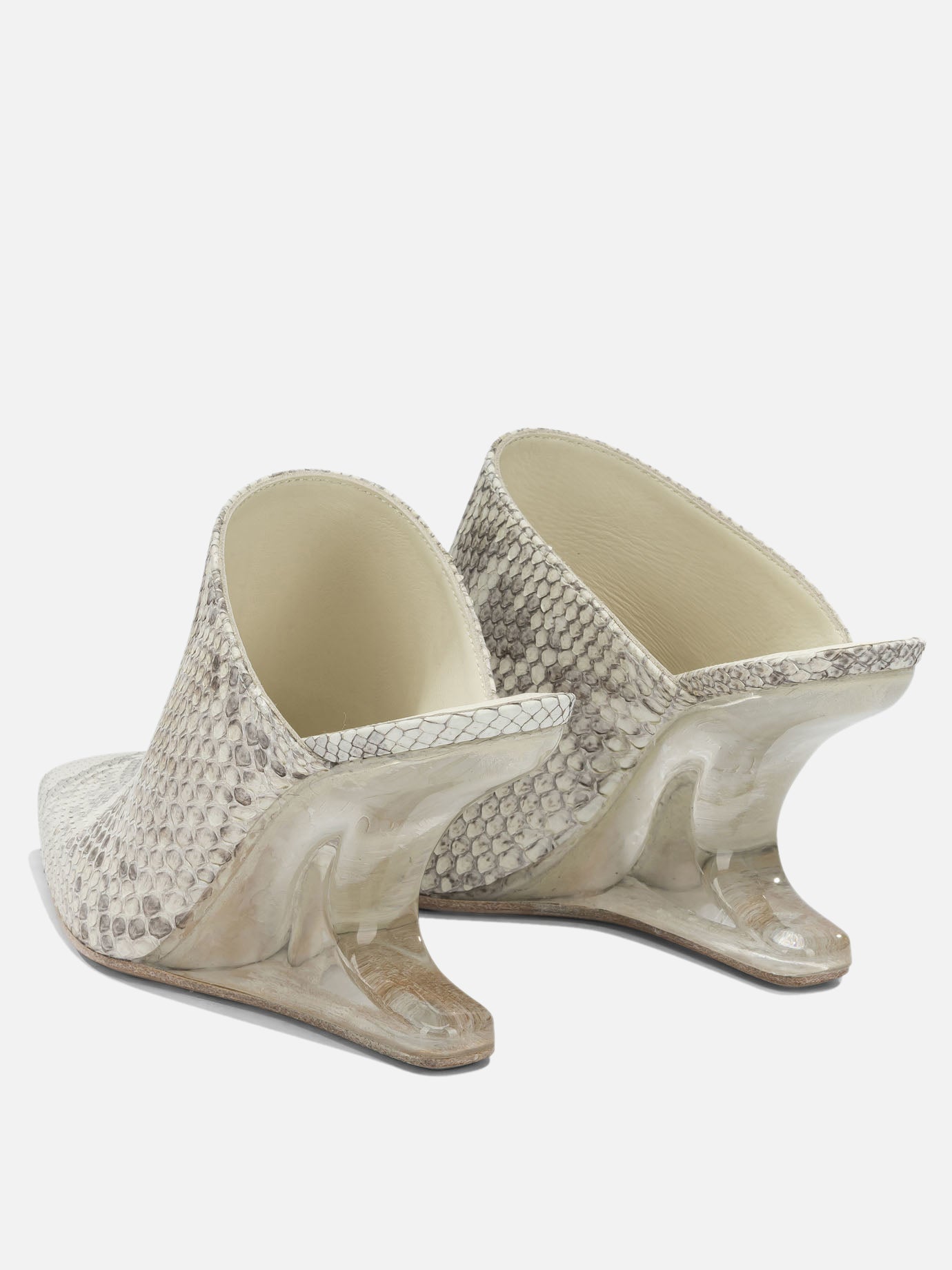 Rick Owens "Cantilever 8MM" Mules Beige - VIETTI