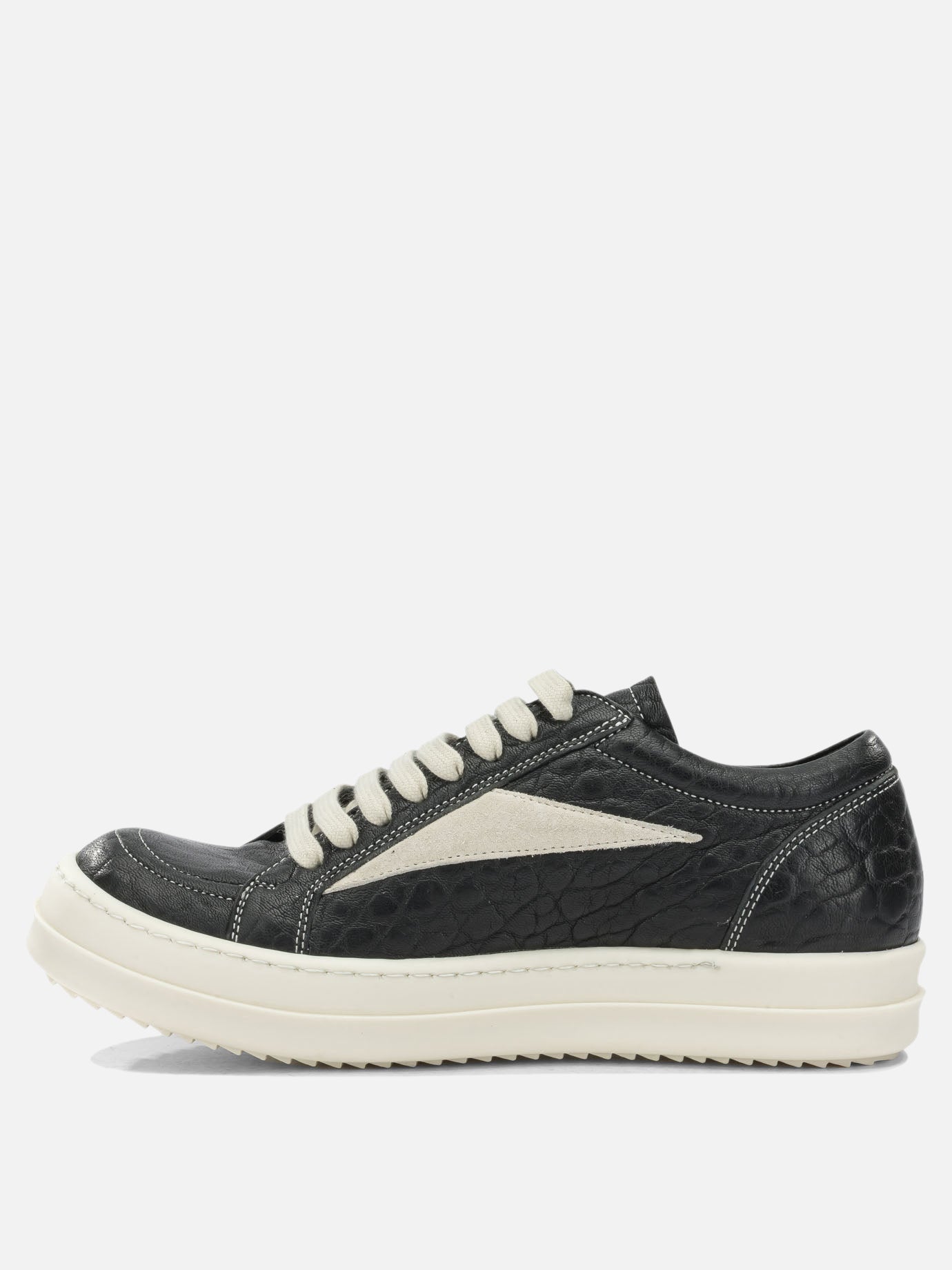 Rick Owens "Vintage Sneaks" Low-Top Sneakers Black

