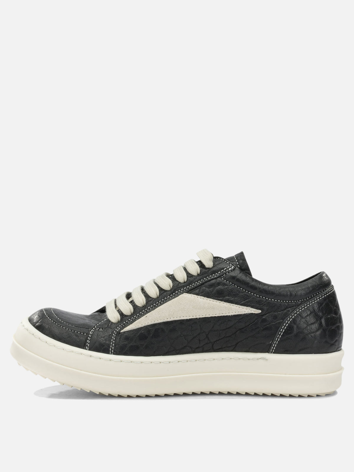 Rick Owens "Vintage Sneaks" Low-Top Sneakers Black - VIETTI