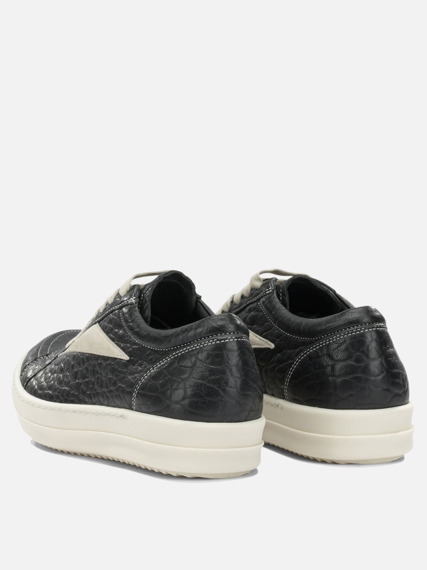 Rick Owens "Vintage Sneaks" Low-Top Sneakers Black - VIETTI