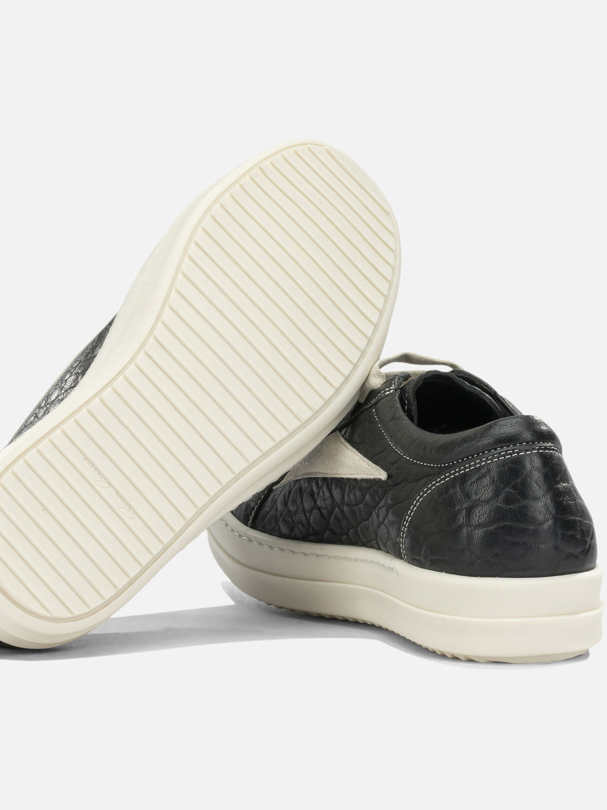 Rick Owens "Vintage Sneaks" Low-Top Sneakers Black - VIETTI