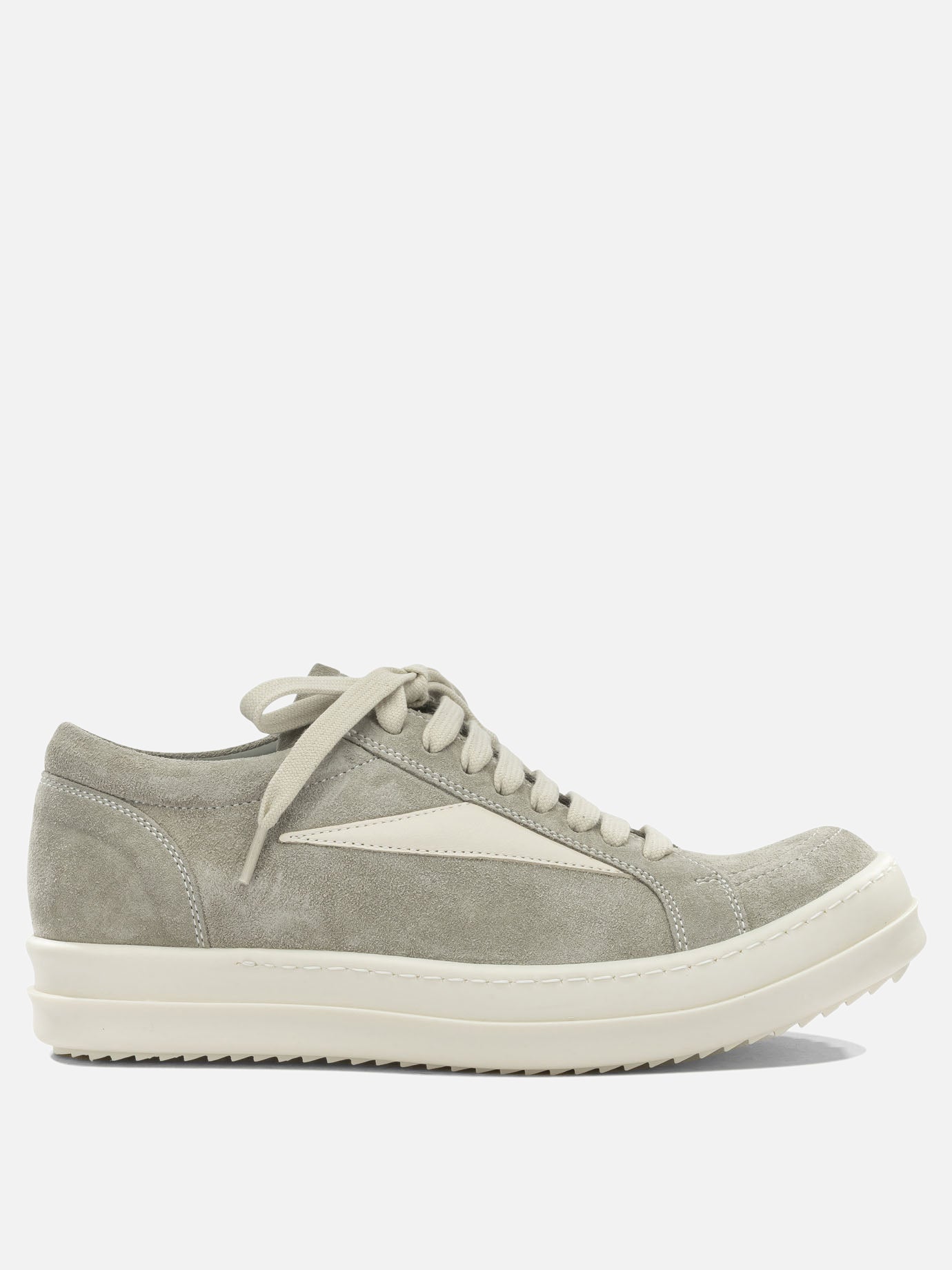 Sneaker basse 100% calf leather - 100% thermoplastic polyurethane  Grigio - Rick Owens Donna | PDP | VIETTI Online Store | Zoom-Modal
