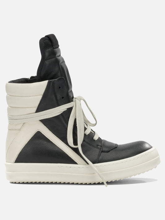 Sneaker alte 100% cow leather - 100% thermoplastic rubber  Nero - Rick Owens Donna | PDP | VIETTI Online Store 
