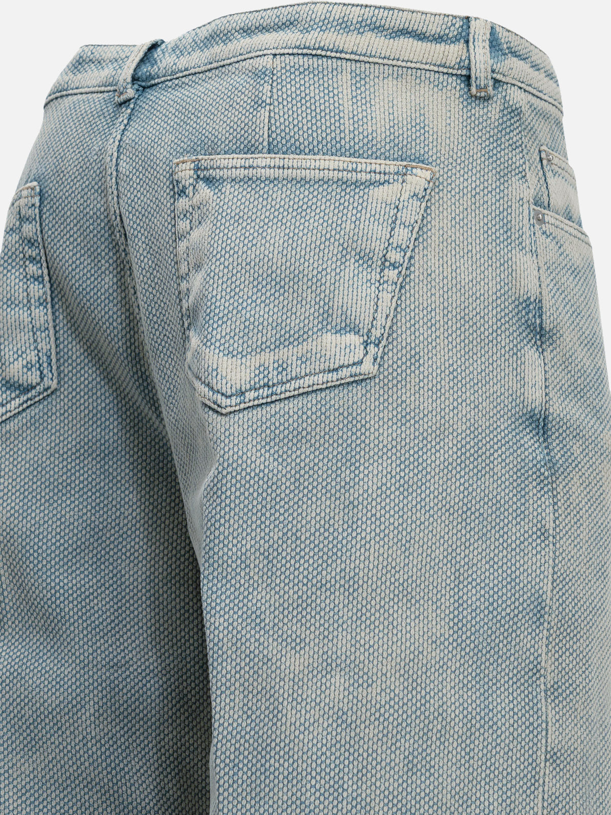 Rick Owens "Geth" Wide-Leg Jeans Light blue - VIETTI