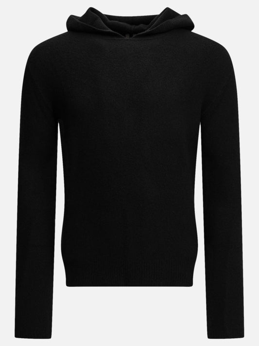 Maglioni con cappuccio Solid colour  Nero - Rick Owens Uomo | PDP | VIETTI Online Store 
