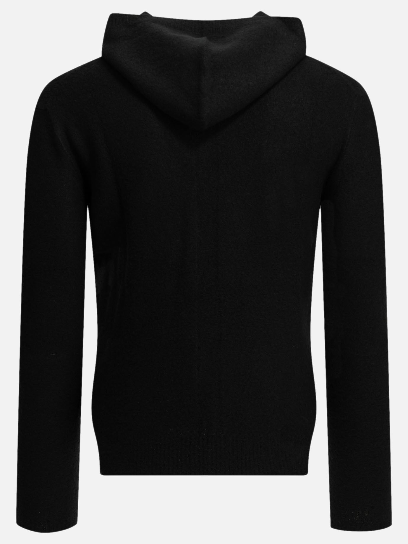 Hooded sweaters Solid colour  Black - Rick Owens Men | PDP | VIETTI Online Store | thumbnail_2