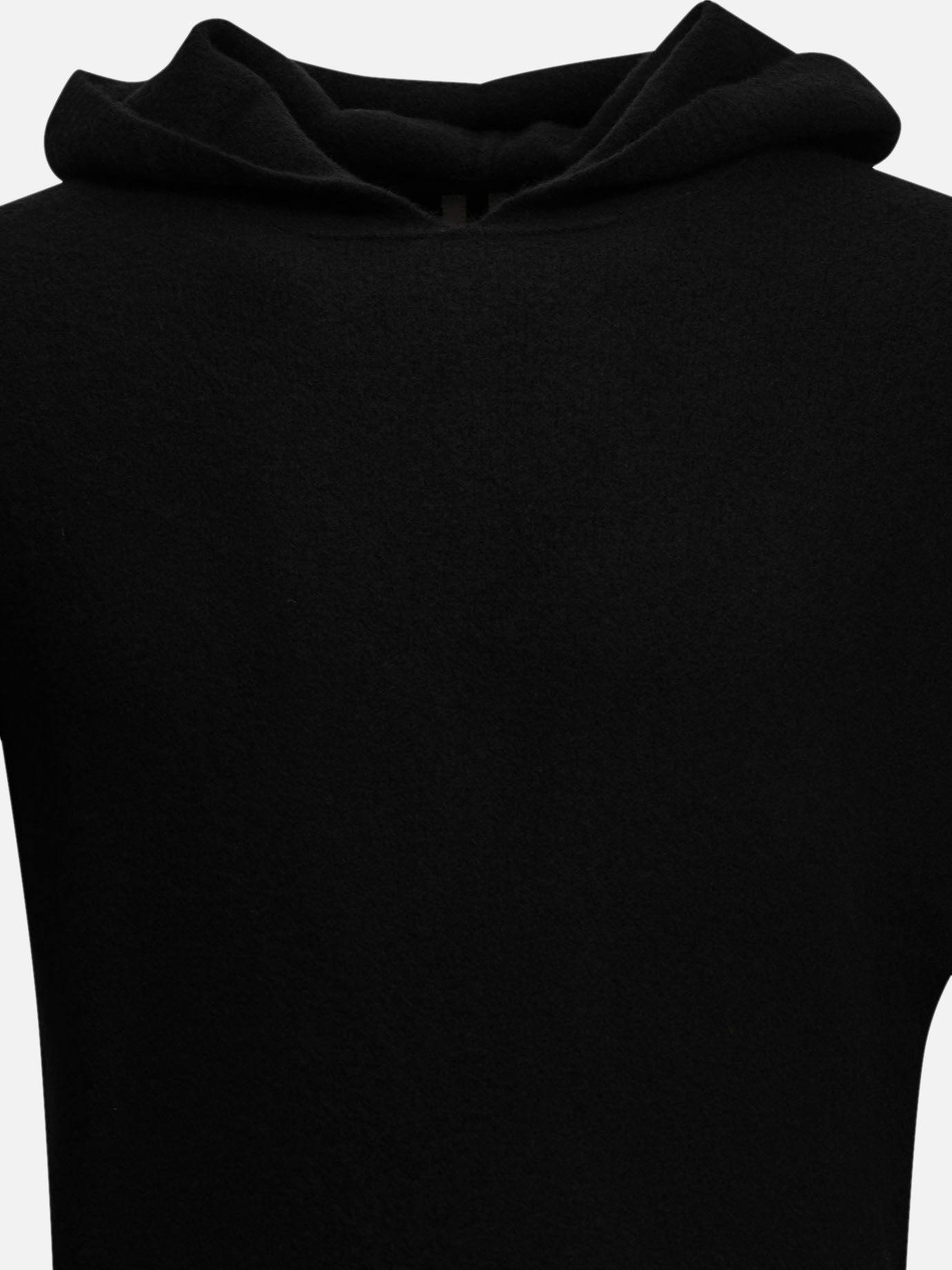 Hooded sweaters Solid colour  Black - Rick Owens Men | PDP | VIETTI Online Store | thumbnail_3
