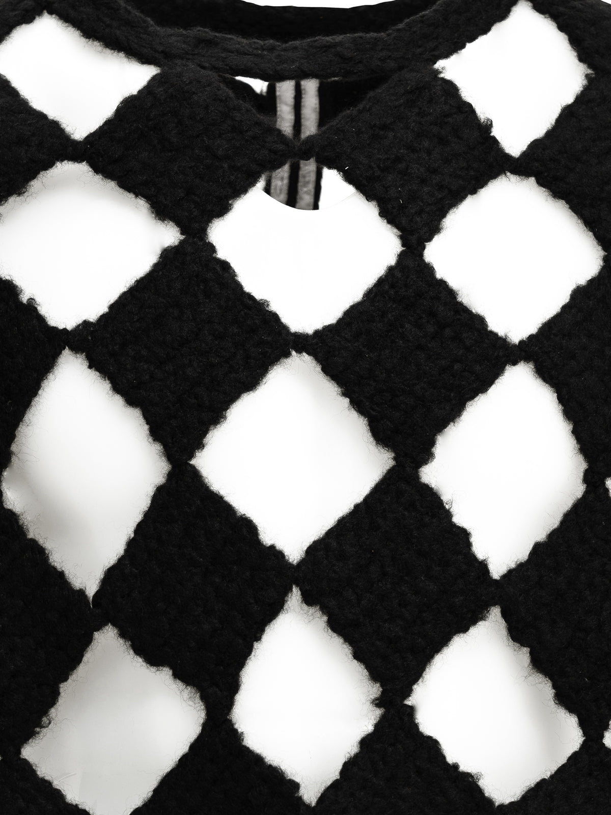 Rick Owens "Sarutanya" Vest Black - VIETTI