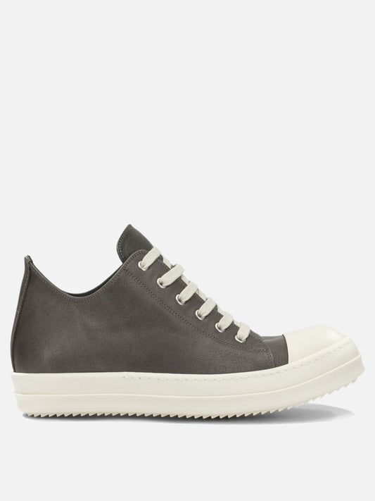 Rick Owens "Low Sneaks" Low-Top Sneakers Brown

