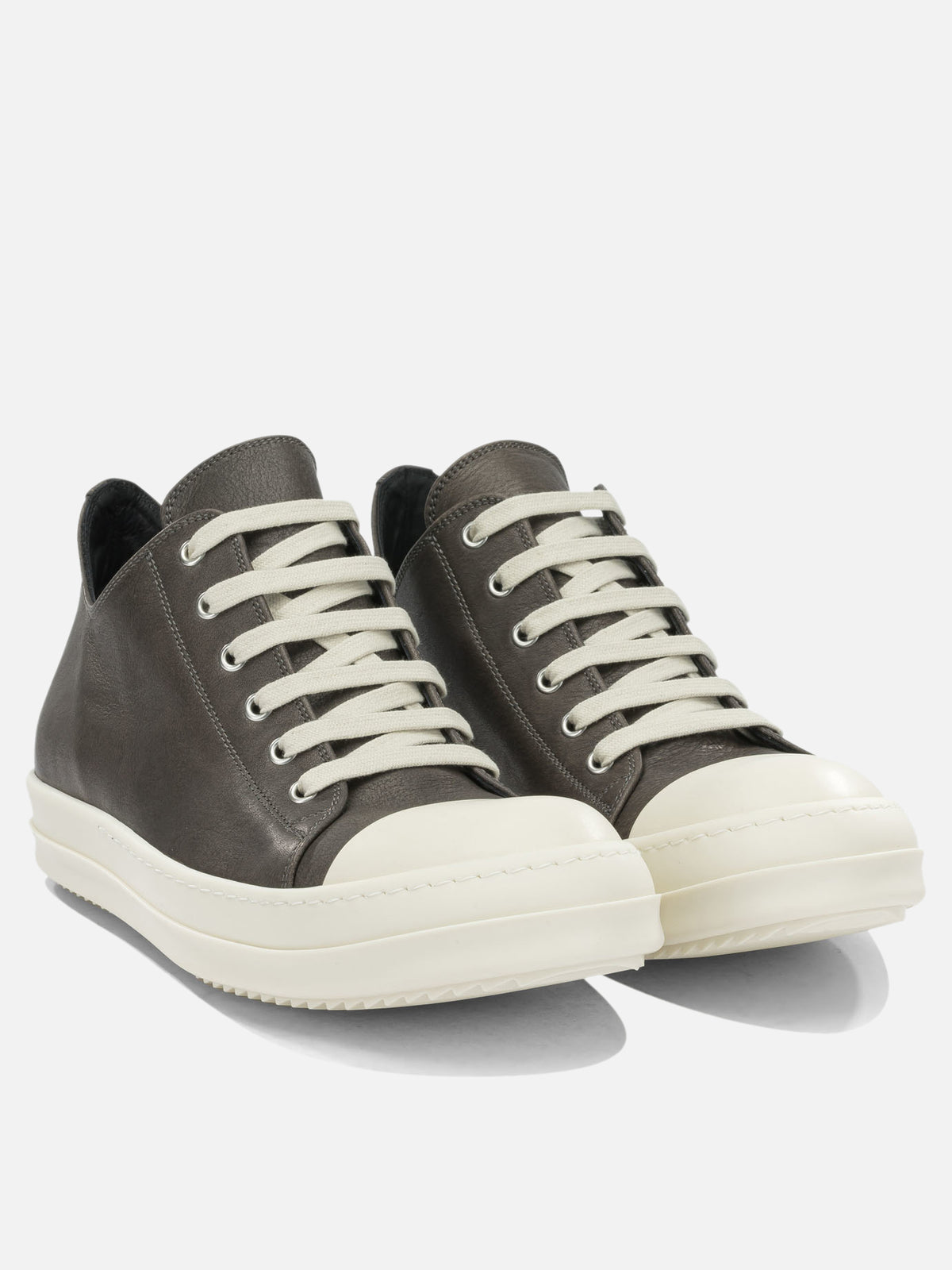 Rick Owens "Low Sneaks" Low-Top Sneakers Brown

